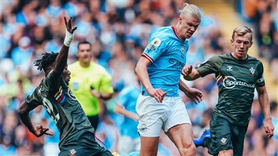 الشوط الأول.. مانشستر سيتي يتقدم على ساوثهامبتون بثنائية في الدوري الإنجليزي