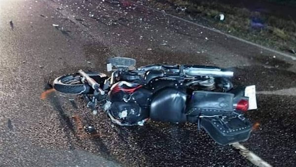 حادث دراجة نارية-