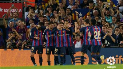 برشلونة يتقدم على سيلتا فيجو بهدف نظيف في الشوط الأول