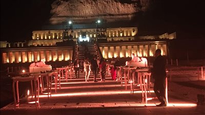 مصدر بالآثار: الوزارة لم تعلن عن احتفالية دار الأزياء الإيطالية ستيفانو ريتشي بيوبيلها الذهبي