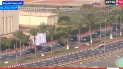 الرئيس السيسي يصل إلى أكاديمية الشرطة لحضور حفل تخرج دفعة جديدة