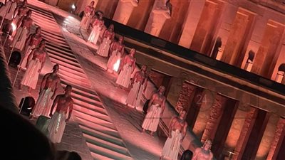 حفل أسطوري.. مشاهد من احتفالية ستيفانو ريتشي باليوبيل الذهبي في الأقصر | صور وفيديو 