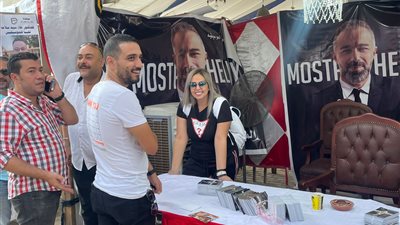 سوما تدعم زوجها المايسترو مصطفى حلمي المرشح على مقعد نقيب الموسيقيين