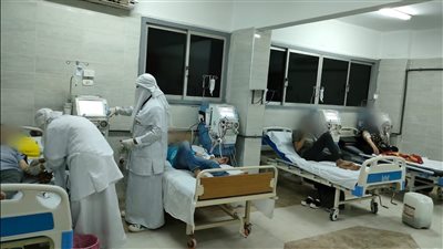 إعادة تشغيل وحدة الغسيل الكلوي في شبرا النخلة بالشرقية | صور