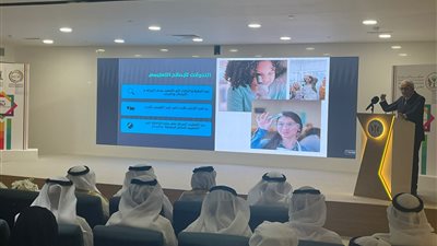 رضا حجازي يشارك في مؤتمر ركائز تحت شعار التعليم المستدام هو المستقبل