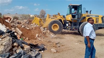 إزالة 69 حالة تعد على الزراعات وأملاك الدولة بالشرقية