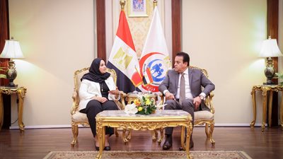 وزير الصحة يستقبل نظيرته البحرينية لبحث تعزيز سبل التعاون وتبادل الخبرات بين البلدين