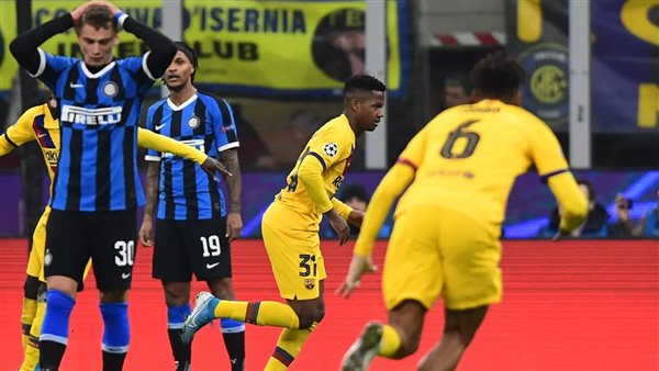 إنتر ميلان ضد برشلونة