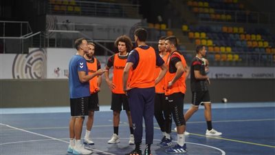 منتخب مصر لكرة اليد يختتم تدريباته قبل مواجهة منتخب البحرين وديا 