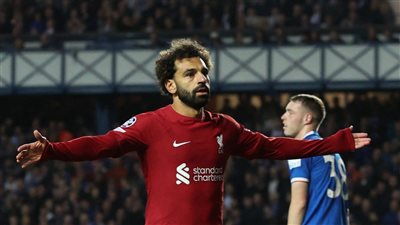 محمد صلاح يحرز هدف تقدم ليفربول على نابولي بدوري أبطال أوروبا