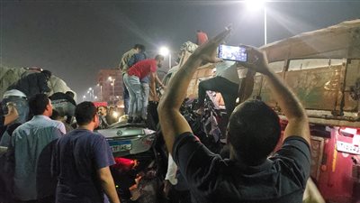 مصادر: نقل مصابي حادث المريوطية إلى مستشفى الهرم