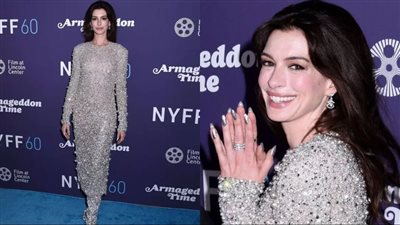 آن هاثاواي تلفت الأنظار بالعرض الافتتاحي لفيلم Armageddon Time | صور