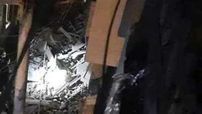 انهيار منزلين في الزقازيق دون خسائر بالأرواح | صور