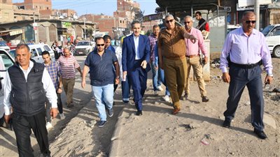 بتكلفة 100 مليون جنيه.. محافظ الغربية يتفقد أعمال رصف طريق طنطا بسيون 