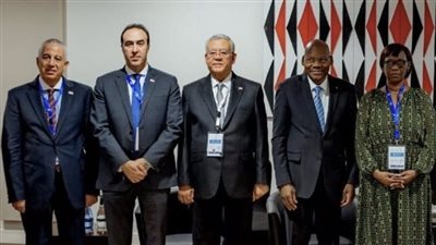 حنفي جبالي يلتقي رئيس مجلس الشيوخ الرواندي