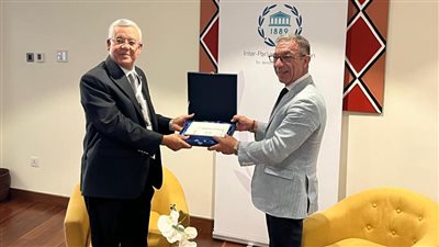 جبالي يستعرض جهود مصر لاستضافة قمة المناخ خلال لقائه رئيس الاتحاد البرلماني الدولي