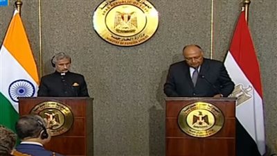 وزير الخارجية: نسعى لمزيد من التعاون والاستثمار بين مصر والهند 