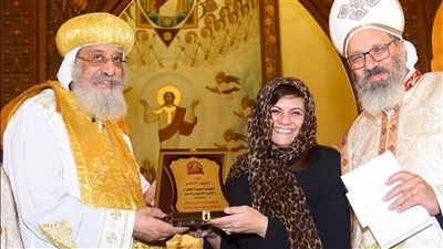 وزيرة الهجرة تشارك في الاحتفال باليوبيل الذهبي لكنيسة السيدة العذراء والأنبا أثناسيوس الرسولي