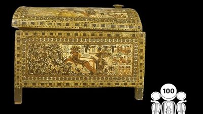 يحتوي على ملابس الملك.. السياحة تروّج لـ صندوق الصيد الخاص بـ توت عنخ آمون