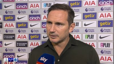 لامبارد: تفاصيل صغيرة منحت توتنهام الثلاث نقاط.. وعلينا الاستعداد جيدًا لمباراة الأربعاء