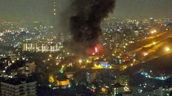 حريق سجن إيفين