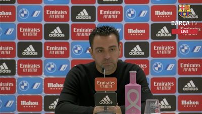 تشافي: ريال مدريد أكثر نضجًا منا حاليًا.. وتحدثنا عن إيقاف المرتدات لكنهم سجلوا علينا