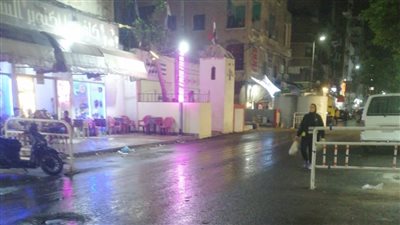 سقوط أمطار خفيفة على الإسكندرية.. والصرف الصحي تواصل حالة الطوارئ