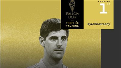 كورتوا يحصد جائزة ياشين لأفضل حارس مرمى في عام 2022