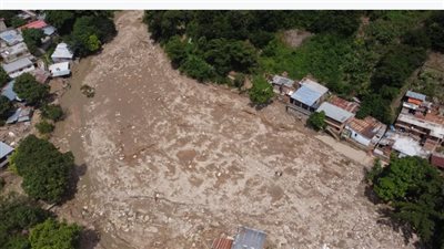 قتلى في انهيار أرضي بفنزويلا.. وسيول جارفة لسيارات وأشجار وصخور ضخمة| فيديو