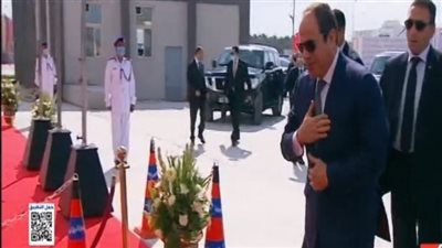 السيسي يشهد افتتاح مصنع الرمال السوداء بمدينة البرلس | بث مباشر