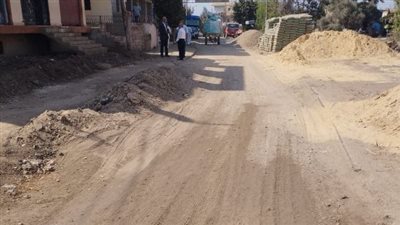 14.5 مليون جنيه لـ رصف طريق الزَبدة بالشرقية | صور