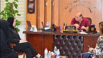 رئيس مدينة بورفؤاد يوجه برفع كفاءة كافة المسطحات الخضراء بمحيط منطقة الجزيرة