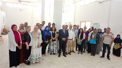 القوى العاملة: وفد من برنامج الأغذية العالمي يزور مركز التدريب المهني بالأقصر