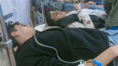 أسماء مصابي حادث تصادم سيارتين بالطريق الزراعي بالبحيرة | صور