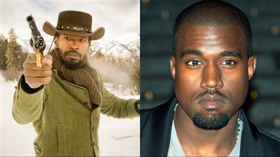 كاني ويست يتهم المخرج كوينتن تارانتينو بسرقة فكرة فيلم Django Unchained