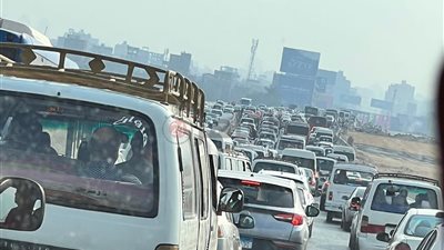 تكدس مروري في شوارع وميادين القاهرة والجيزة اليوم الثلاثاء