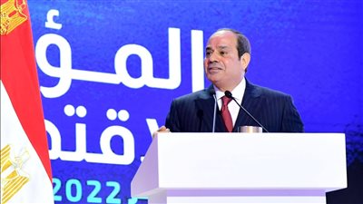 السيسي يجتمع برابطة رجال الأعمال القطريين برئاسة الشيخ فيصل بن قاسم آل ثاني