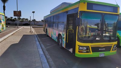 التنمية المحلية: 210 أتوبيسات تعمل بالغاز الطبيعي والكهرباء للمشاركة في نقل وفود قمة المناخ