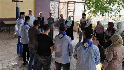 محاكاة شبابية لإدارة الأزمات والكوارث في الحسينية بالشرقية | صور