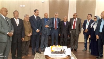 مجلس جامعة أسوان يحتفل بتصنيف الجامعة على مستوى العالم طبقًا لتصنيف Times Higher Education 