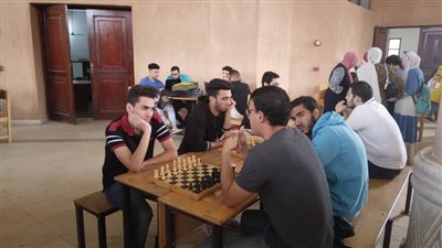 انطلاق دوري الشطرنج على مستوى الكليات بجامعة بنها