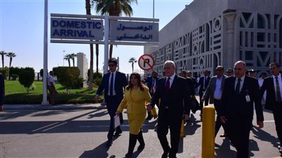 محافظ الأقصر يستقبل وزيرة الهجرة لحضور مؤتمر اتحاد المستثمرات العرب