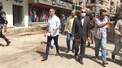 محافظ كفر الشيخ يقود حملة لإزالة الإشغالات