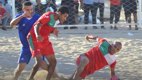 مباريات الكرة الشاطئية