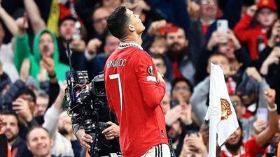 أول تعليق من رونالدو بعد فوز مانشستر يونايتد على شريف تيراسبول بالدوري الأوروبي