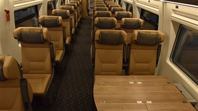 اليوم.. انطلاق أولى رحلات قطارات تالجو الفاخرة إلى الإسكندرية