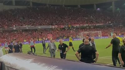 فيريرا يهاجم دكة بدلاء الأهلي اعتراضًا على الاحتفال بهدف سافيو.. وشلبي يجري عمليات الإحماء