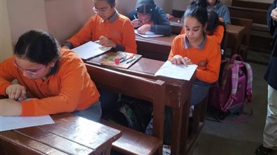 ننشر توزيع درجات امتحانات الشهر للصف الرابع والخامس والسادس الابتدائي