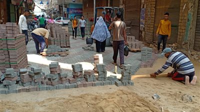 محافظ الجيزة يتابع جهود تطوير ورصف شوارع سكة الناظر وامتداد البصراوي