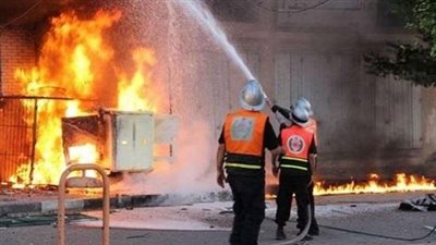 حريق يلتهم ورشة أخشاب في أسيوط| بث مباشر